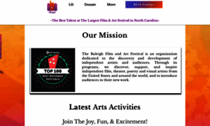 Raleighfilmandartfestival.com thumbnail