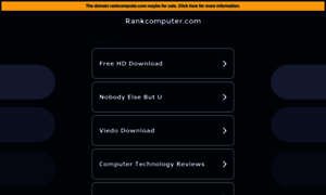 Rankcomputer.com thumbnail