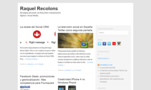 Raquelrecolons.es thumbnail