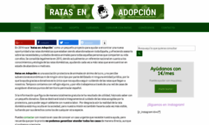Ratasenadopcion.org thumbnail