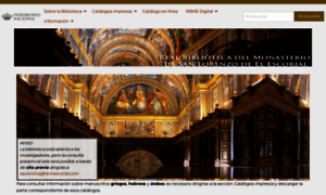 Rbme.patrimonionacional.es thumbnail