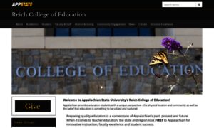 Rcoe.appstate.edu thumbnail