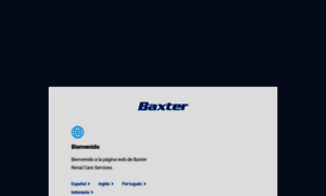 Rcs.baxter.com thumbnail