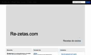 Re-zetas.com thumbnail
