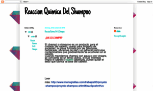 Reaccionquimicadelshampoo.blogspot.com thumbnail