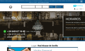 Realalcazarsevilla2.sacatuentrada.es thumbnail