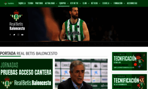 Realbetisbaloncesto.com thumbnail