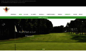 Realclubgolfmanises.es thumbnail