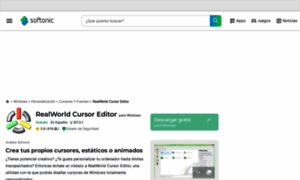 Realworld-cursor-editor.softonic.com thumbnail