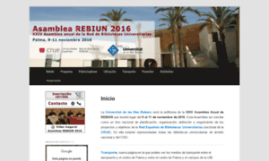 Rebiun2016.uib.es thumbnail