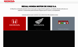 Recall.hondanet.cl thumbnail