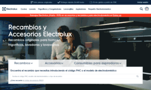 Recambios.electrolux.es thumbnail