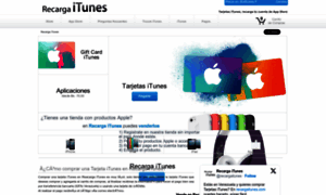 Recargaitunes.com thumbnail