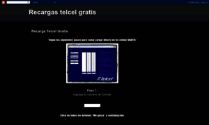 Recargastelcelgratis.blogspot.mx thumbnail