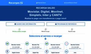 Recargasya.net thumbnail