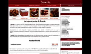 Recetabrownie.es thumbnail