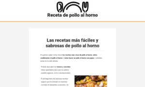 Recetapolloalhorno.com thumbnail