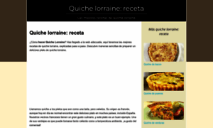 Recetaquichelorraine.com thumbnail