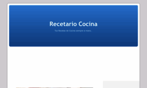 Recetariococina.net thumbnail