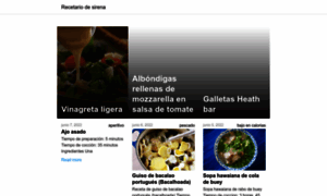 Recetariodesirena.com thumbnail