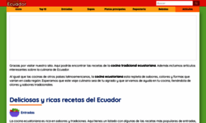 Recetas-ecuatorianas.com thumbnail