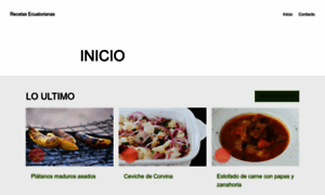 Recetasecuatorianas.com thumbnail