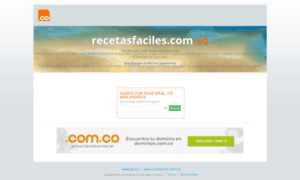 Recetasfaciles.com.co thumbnail