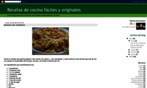 Recetasfacilesyoriginales.blogspot.com.es thumbnail