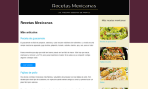 Recetasmexicanas.info thumbnail