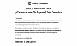 Recetasollaexpress.com.es thumbnail