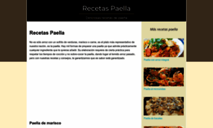 Recetaspaella.es thumbnail