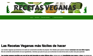 Recetasveganas.de thumbnail