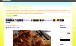 Recetasymas-claudia.blogspot.com thumbnail