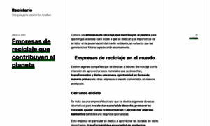 Reciclario.com.ar thumbnail