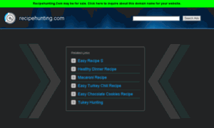 Recipehunting.com thumbnail