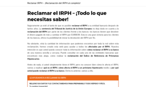 Reclamarirph.org thumbnail