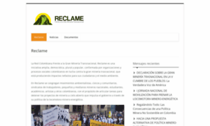 Reclamecolombia.org thumbnail