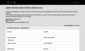 Reclamos.joinnus.com thumbnail