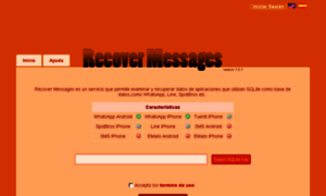 Recovermessages.com thumbnail