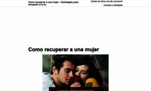 Recuperaraunamujer.com thumbnail