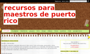 Recursosparamaestrospr.ning.com thumbnail