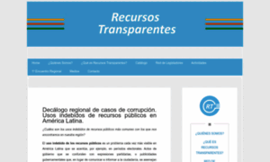 Recursostransparentes.org thumbnail