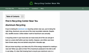 Recyclingcenternear.me thumbnail