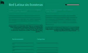 Redlatinasinfronteras.wordpress.com thumbnail