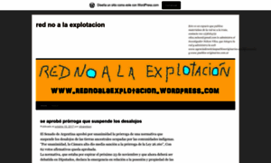 Rednoalaexplotacion.wordpress.com thumbnail