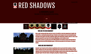 Redshadows.co.uk thumbnail