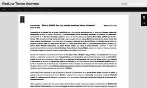 Reduno-telmex.blogspot.com thumbnail