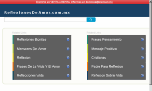 Reflexionesdeamor.com.mx thumbnail