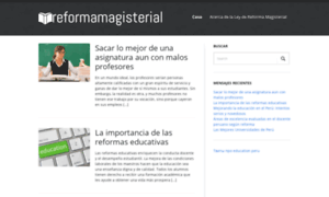 Reformamagisterial.pe thumbnail