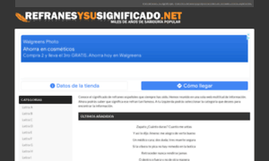 Refranesysusignificado.net thumbnail